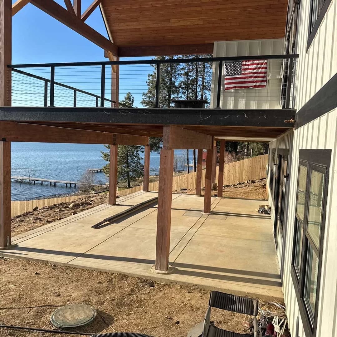 Lakefront Deck Structure