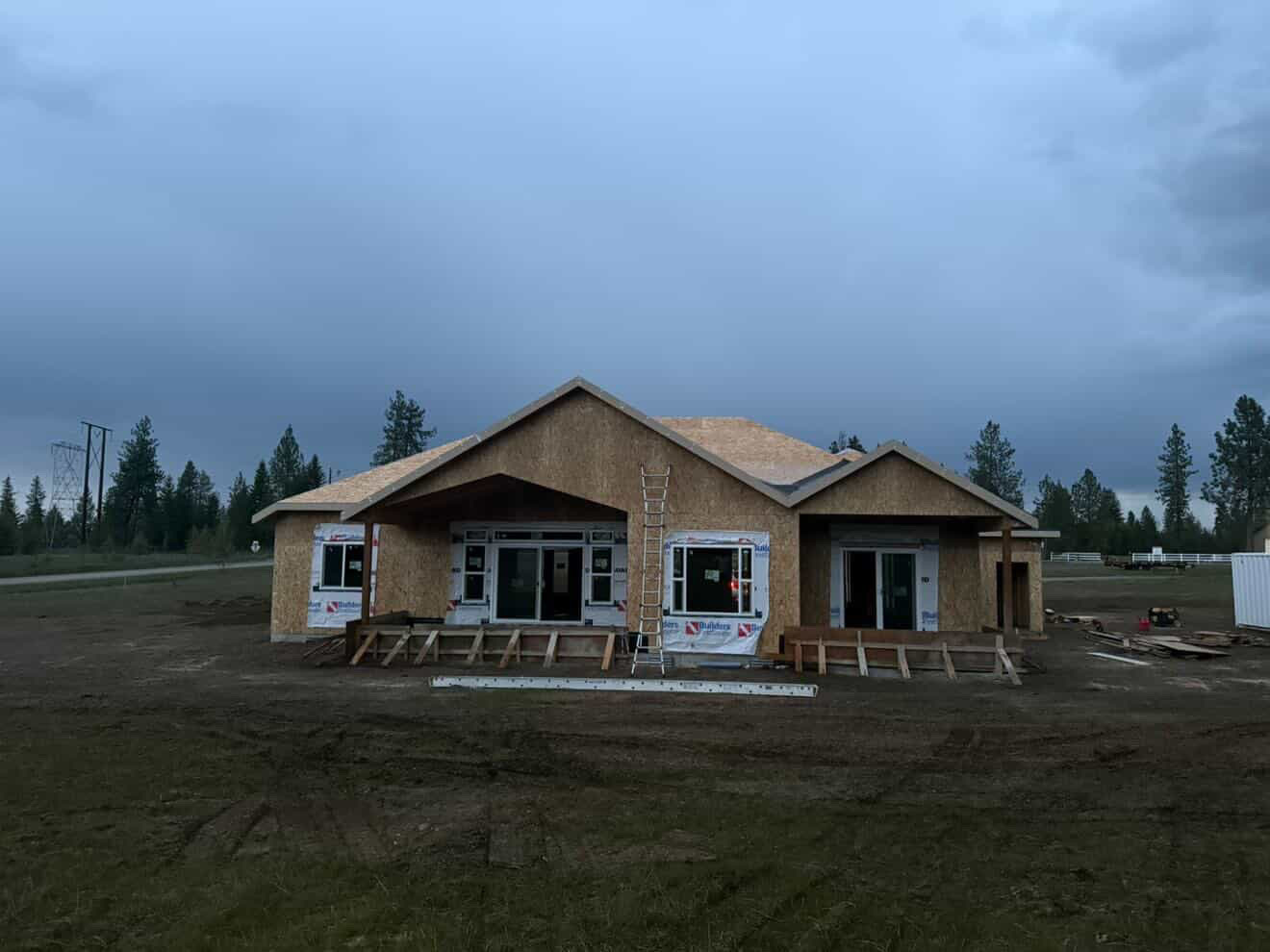 Custom Home Frame